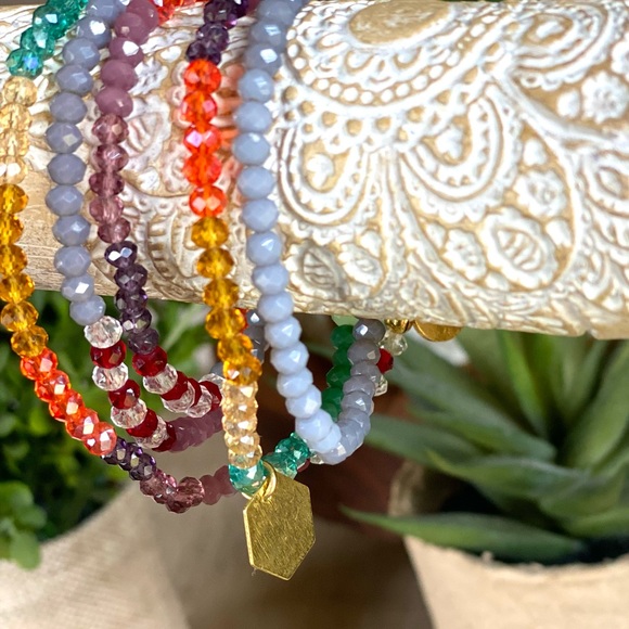 B.b. Lila Boho Wrap bracelet - Picture 5 of 5